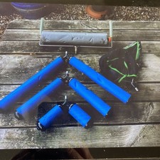 Pole Roller Double Set of 3 + homemade rear roller and pole sock. 