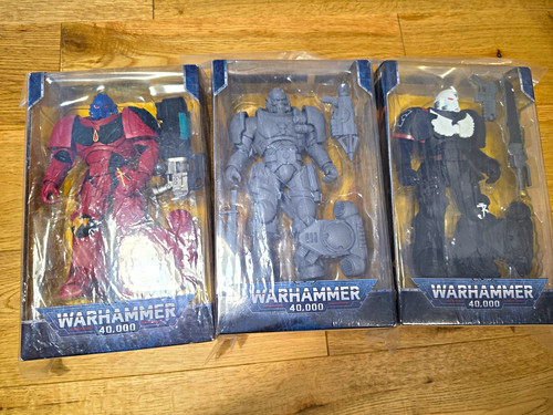 Warhammer 40k large figures - warhammer, x3