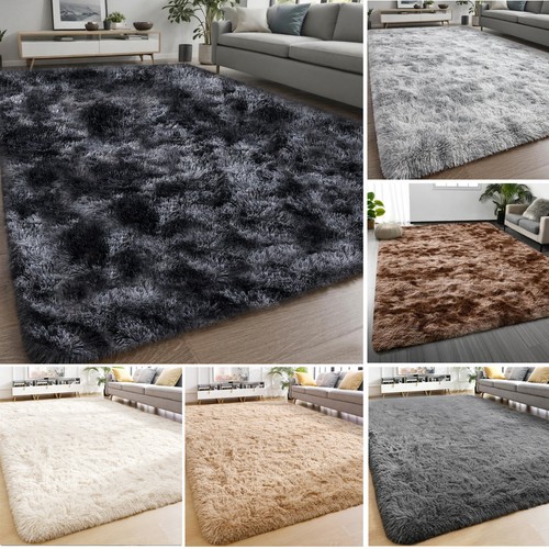 Large shaggy fluffy rugs - large,