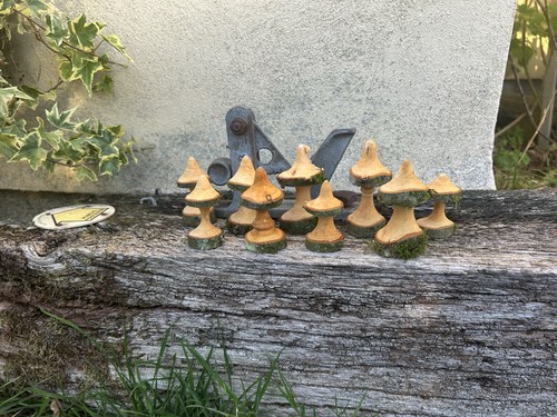 Handmade toadstool wooden - handmade,