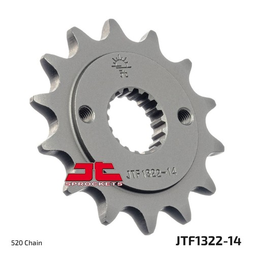 Front sprocket tooth - 14,