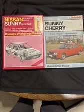 2 Nissan Sunny Cherry Workshop Books