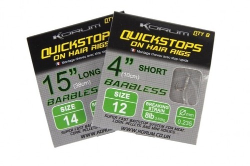 Korum rigs barbless - rigs, hair