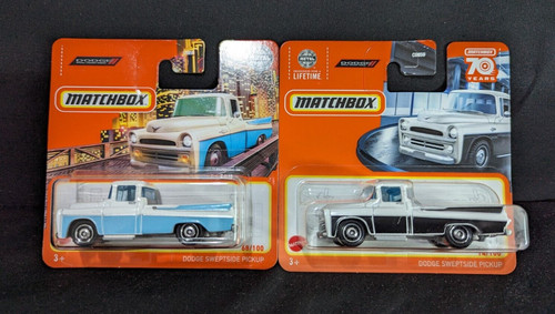 Matchbox pair dodge - pair,