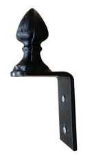 Washing line pole / clothes line wall fixing bracket - Very heavy duty steel