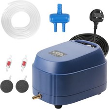 Commercial Aquarium Air Pump,Ultra Quiet Rainproof Aquarium Oxygen Pump, Adjusta