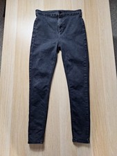 Topshop Joni Jeans Black W32