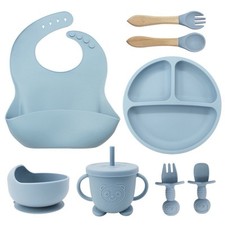 Silicone baby Feeding Set