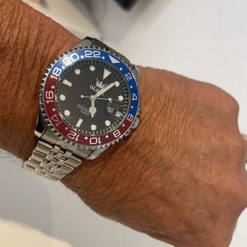Olevs pepsi watch - pepsi,