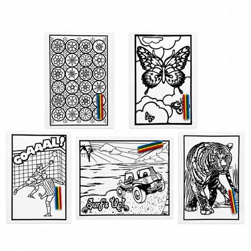 Large velvet art colouring - velvet,