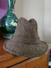 Vintage Totes Hat Brown Plaid