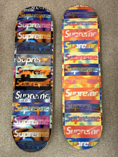 Supreme distorted logo graphic - supreme,