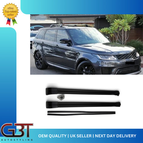 Aluminum cross bars black rack - aluminum,