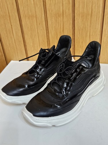 Hogl black leather - , white