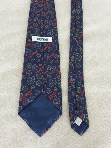 Moschino silk tie - moschino,