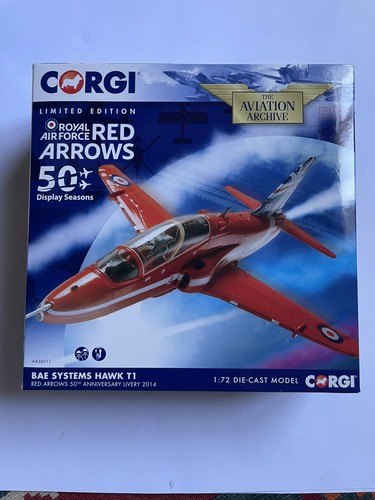Corgi aa36011 bae hawk - corgi, red