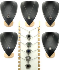 19" Gemstone Star & Chain
