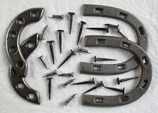 British Army:"AMMO BOOT HEEL & TOE PLATES" (With Fixing Nails/Screws, Sizes 7-8)