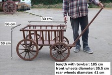 old vintage dog cart/ pony