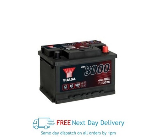 Yuasa ybx3075 smf battery 550 - yuasa,