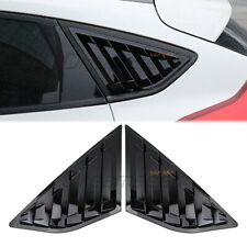 Rear Side Window Quarter Louver Cover for Ford Focus ST RS MK2/3 Hatchback 12-18