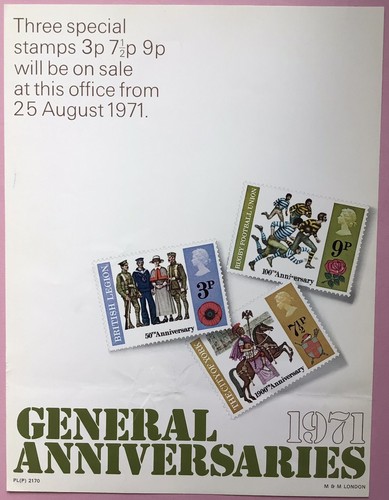 Post office posters - post, size