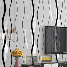 Sliver Grey & Black Modern 3D
