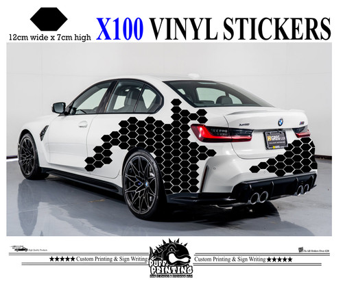 Car camouflage kit hexagon - car,