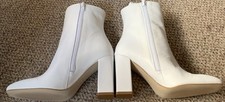 Karen Millen White Boots Size