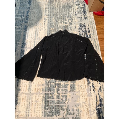 Indah black 100 - black, studded