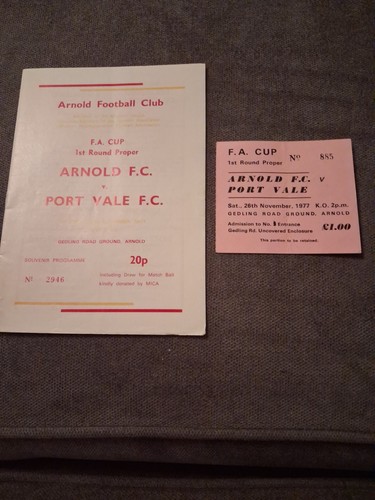 Arnold port vale - vale, fa