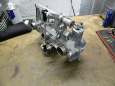 Triumph T160 Amal concentric carburettors and gantry.