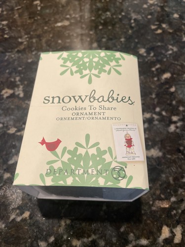 Snowbabies dept cookies - dept, to