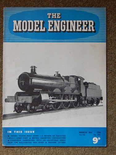Model engineer magazine - engineer, no