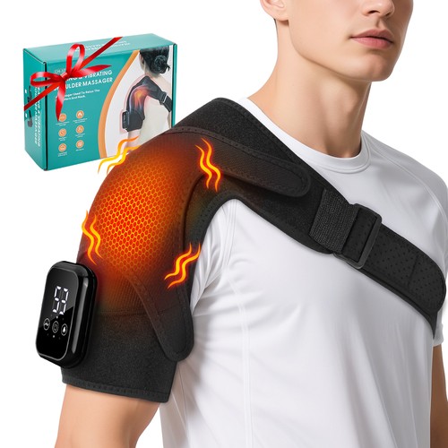 Heated shoulder wrap massage - shoulder,
