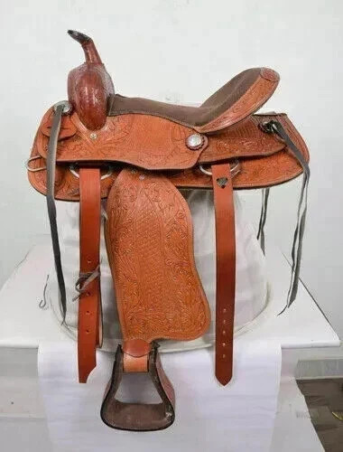Genuine leather western - leather, horse