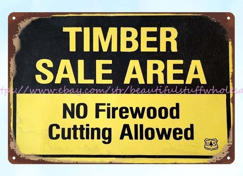 Timber sale area - sale, firewood