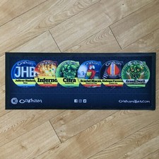 Oakham Craft Beer Ales Range Rubber Runner Mat 58x22 cm’s Home Bar Pub Man Cave
