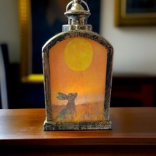 Harvest Hare storm  lantern