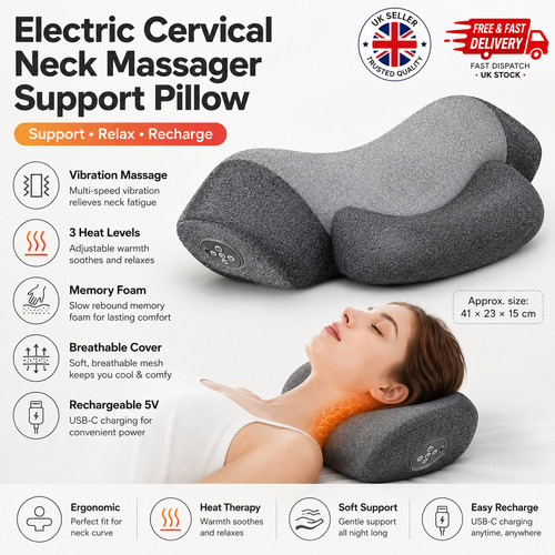 Heated neck massager - 3, 1