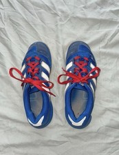 Vintage Adidas Blue Stabil S7 Harcourt Indoor Shoes Size Uk 8