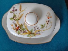 Vintage M&S Harvest  Butter Dish