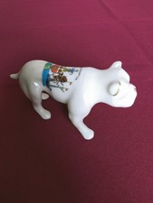 Arcadian British Bulldog Crested China Southampton Crest