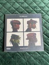 GORILLAZ DEMON DAYS VINYL ALBUM 2X 12" LP  1st PRESS 2005 NEAR MINT/ VGC
