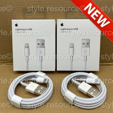 2 X Genuine iPhone Lightning