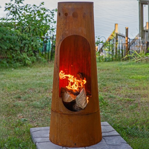 Santa large wood burning - santa,