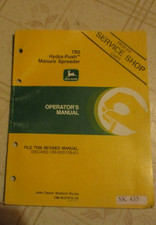 John Deere 780 Hydra push