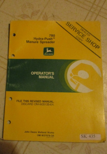 John deere 780 hydra push - 780,