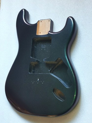 S-Style hardtail guitar body