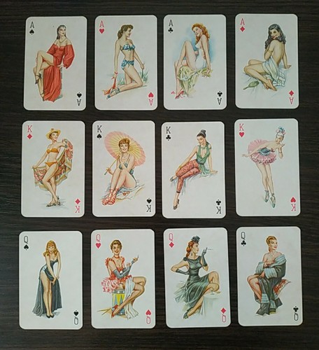 Vintage playing cards